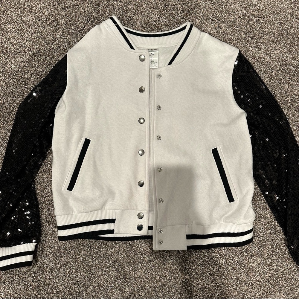 Black and White Sparkle Jacket